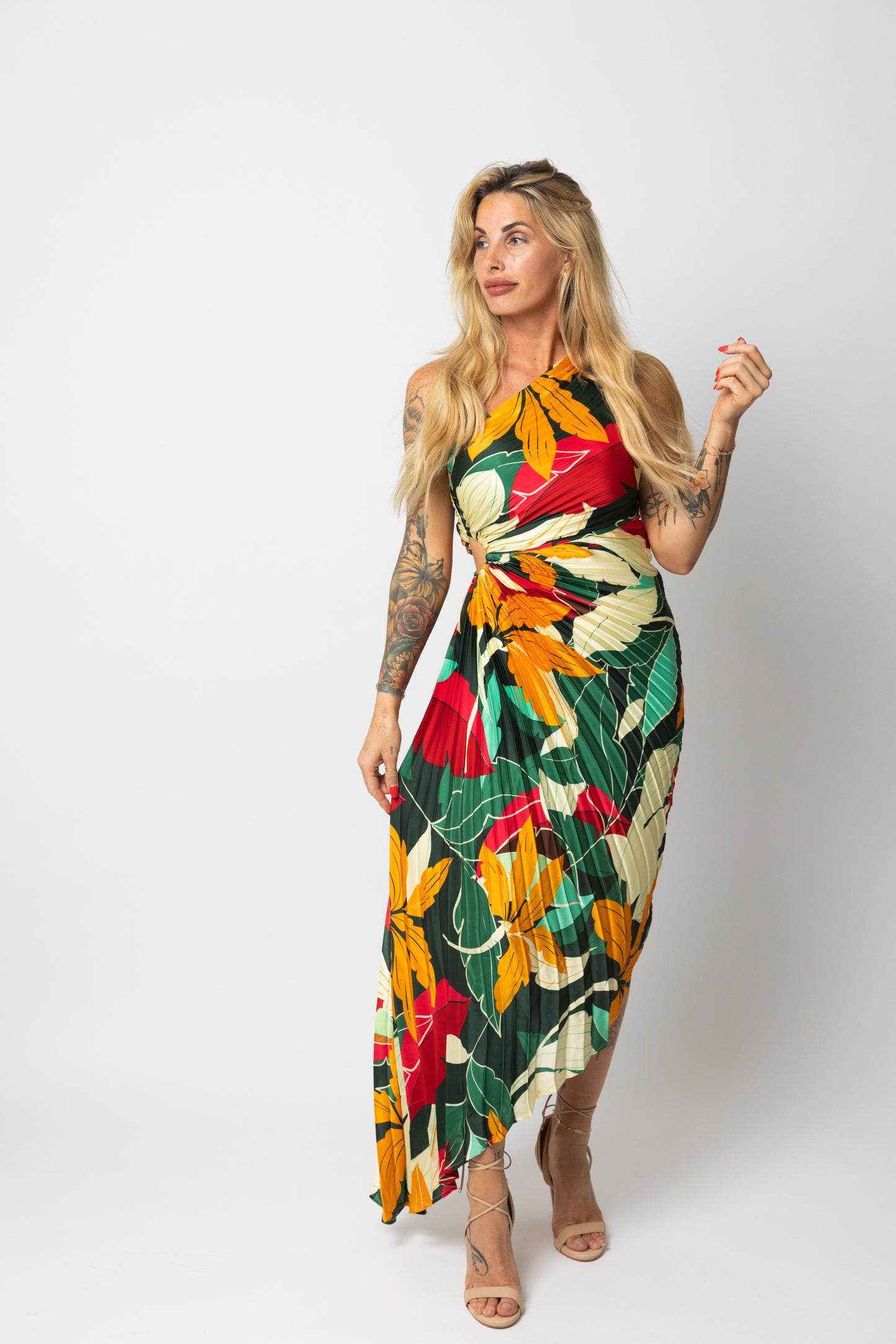 Rio Paradise Asymmetrical Dress