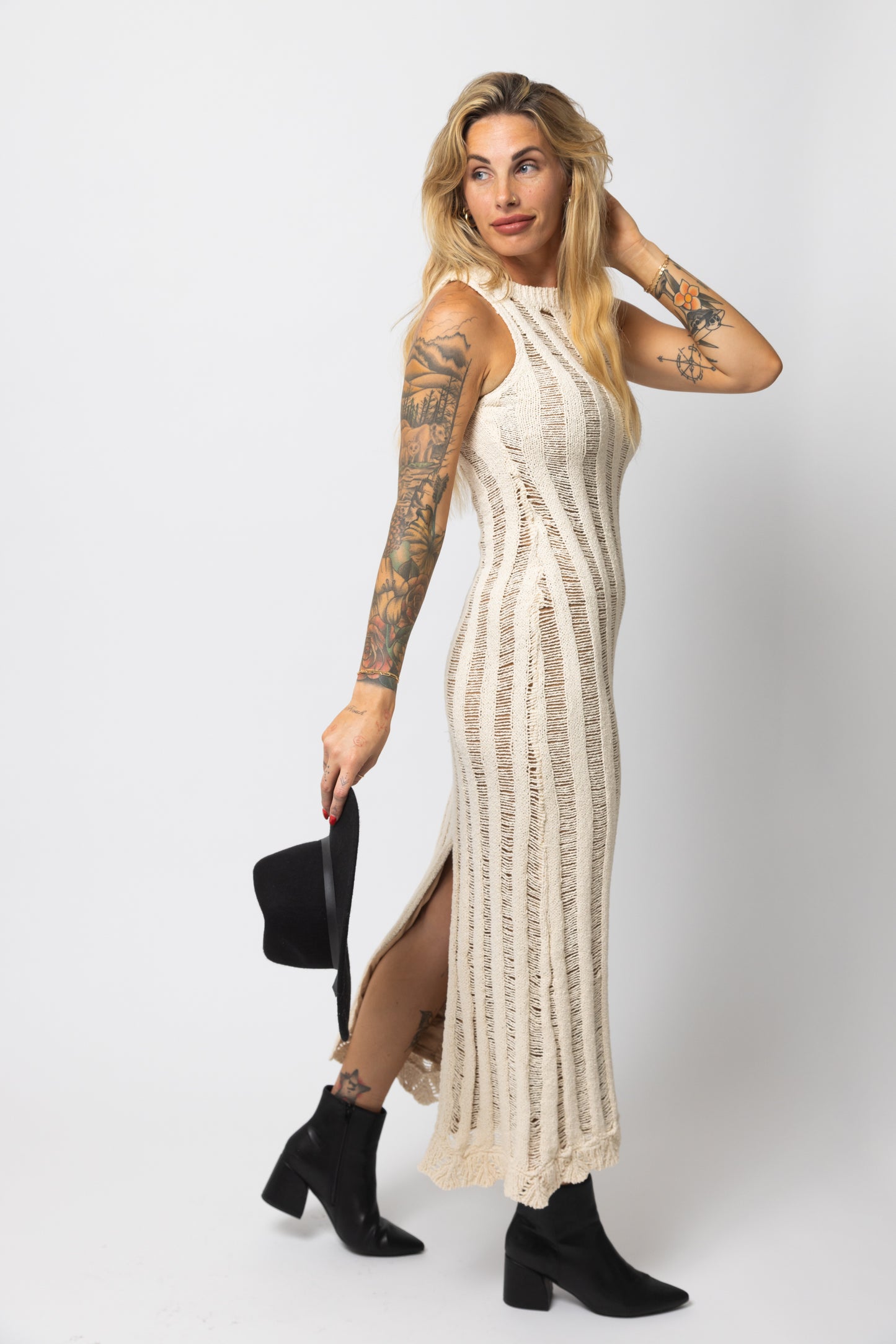 Taboo Midi Knit Dress