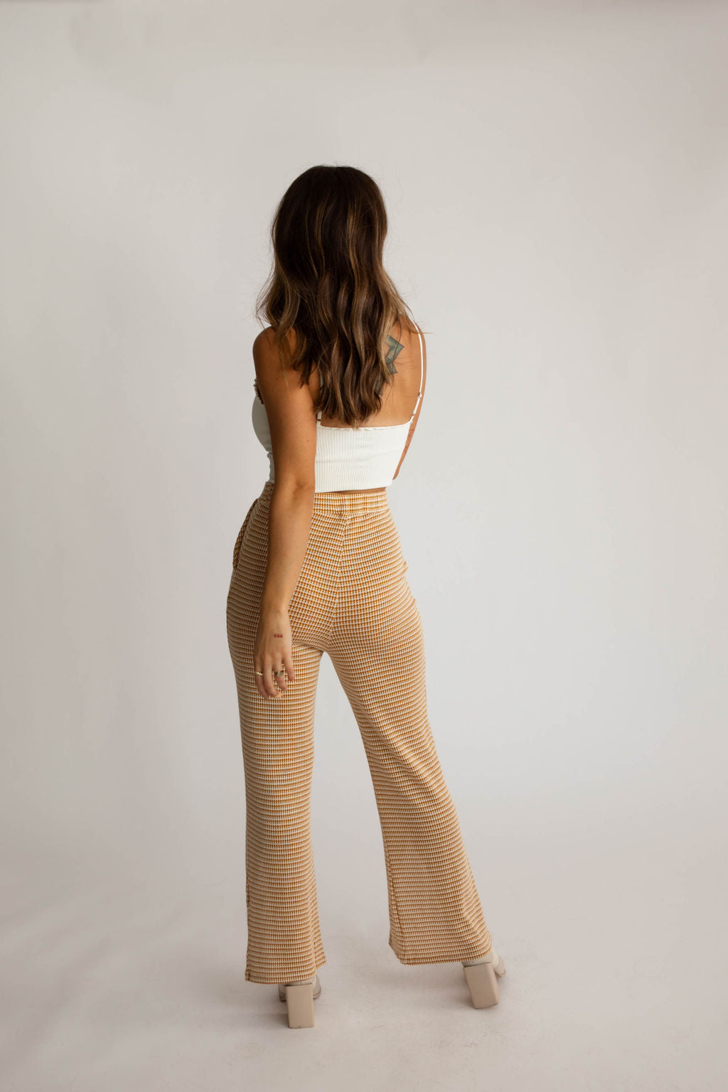 Autumn Front Slit Pants