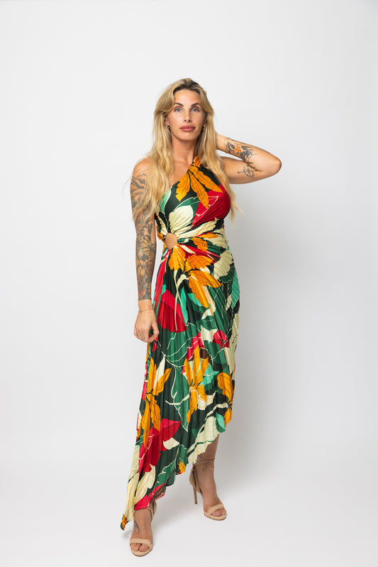 Rio Paradise Asymmetrical Dress