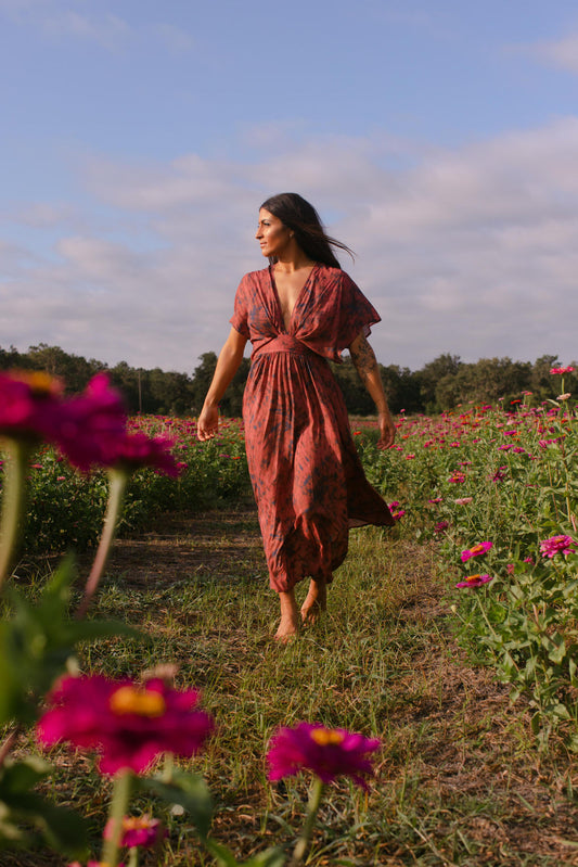 Sarasota Sunset Maxi Dress