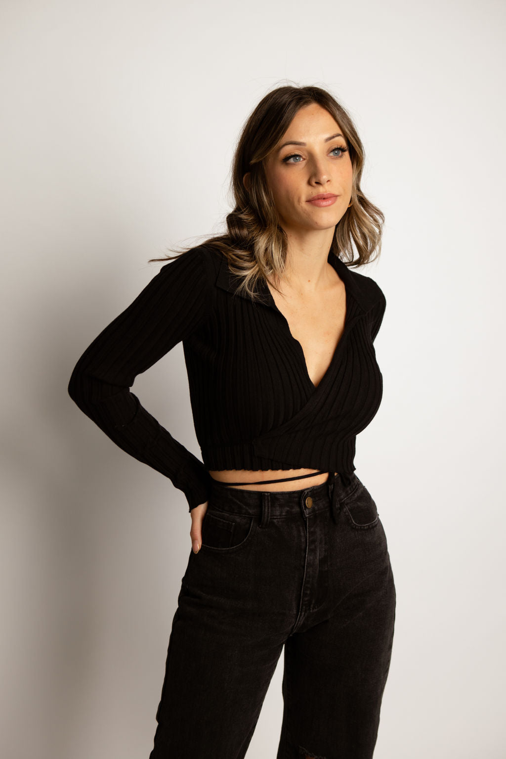 Marla Wrap Crop Top