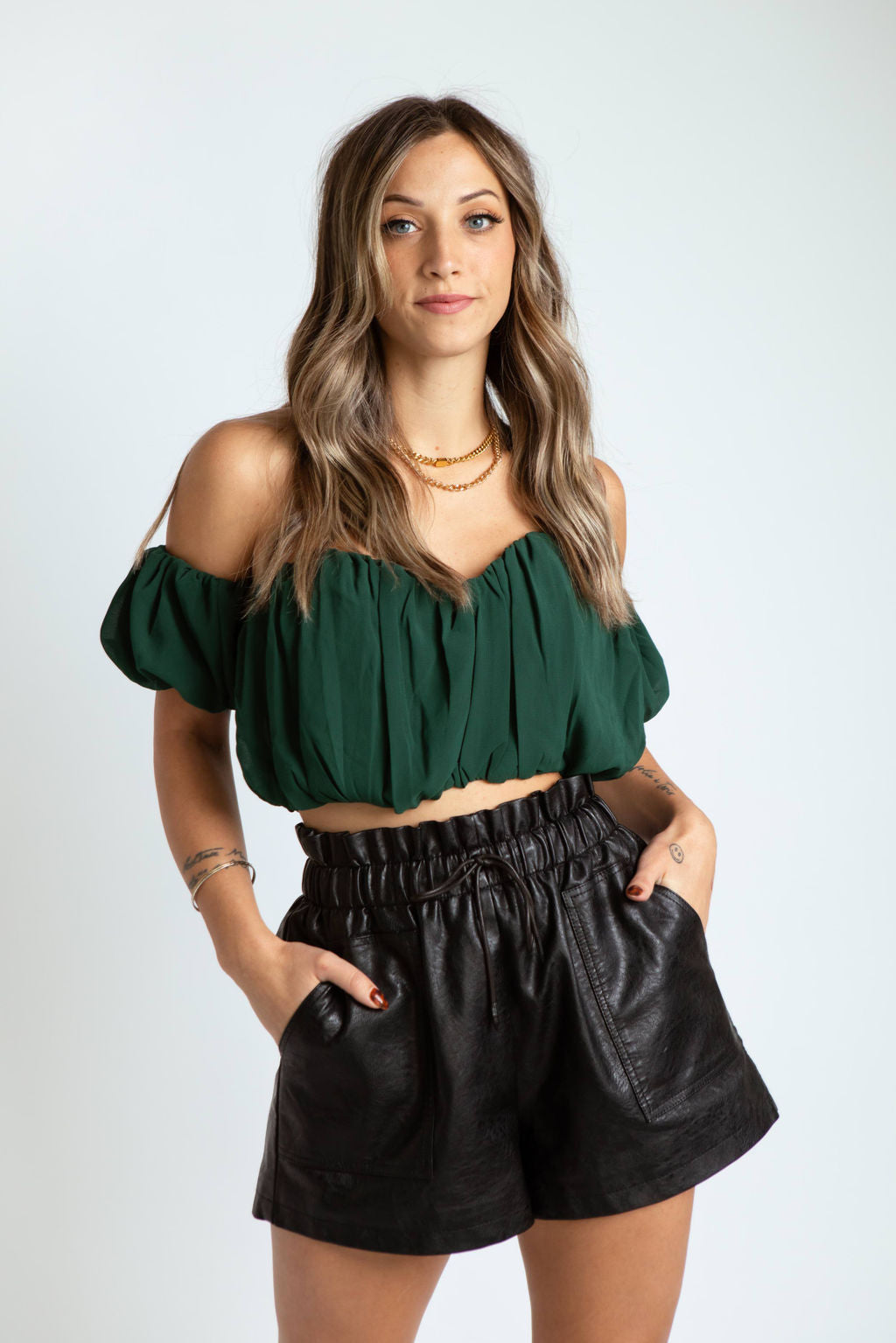 Under the Mistletoe Crop Top