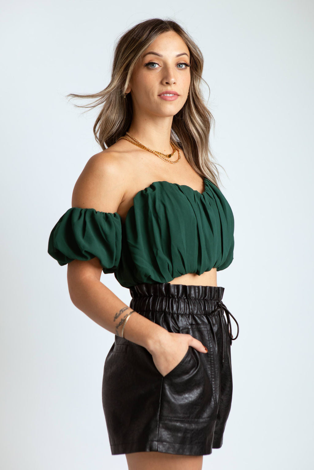 Under the Mistletoe Crop Top