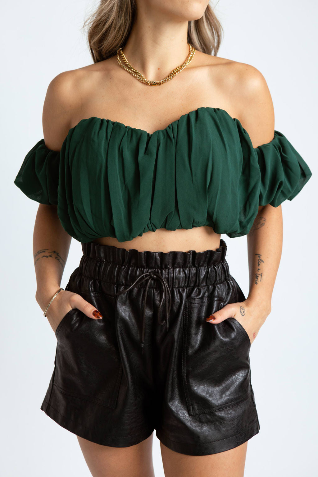 Under the Mistletoe Crop Top