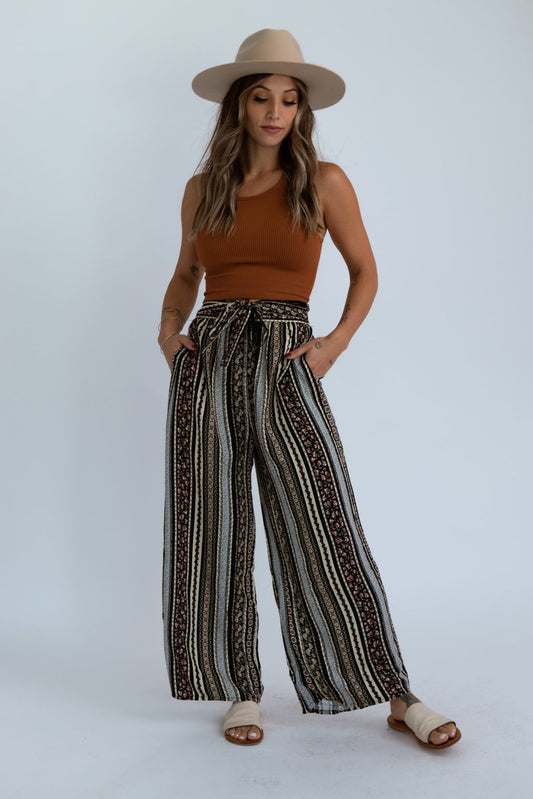 Moroccan Nights Wide-Leg Pants