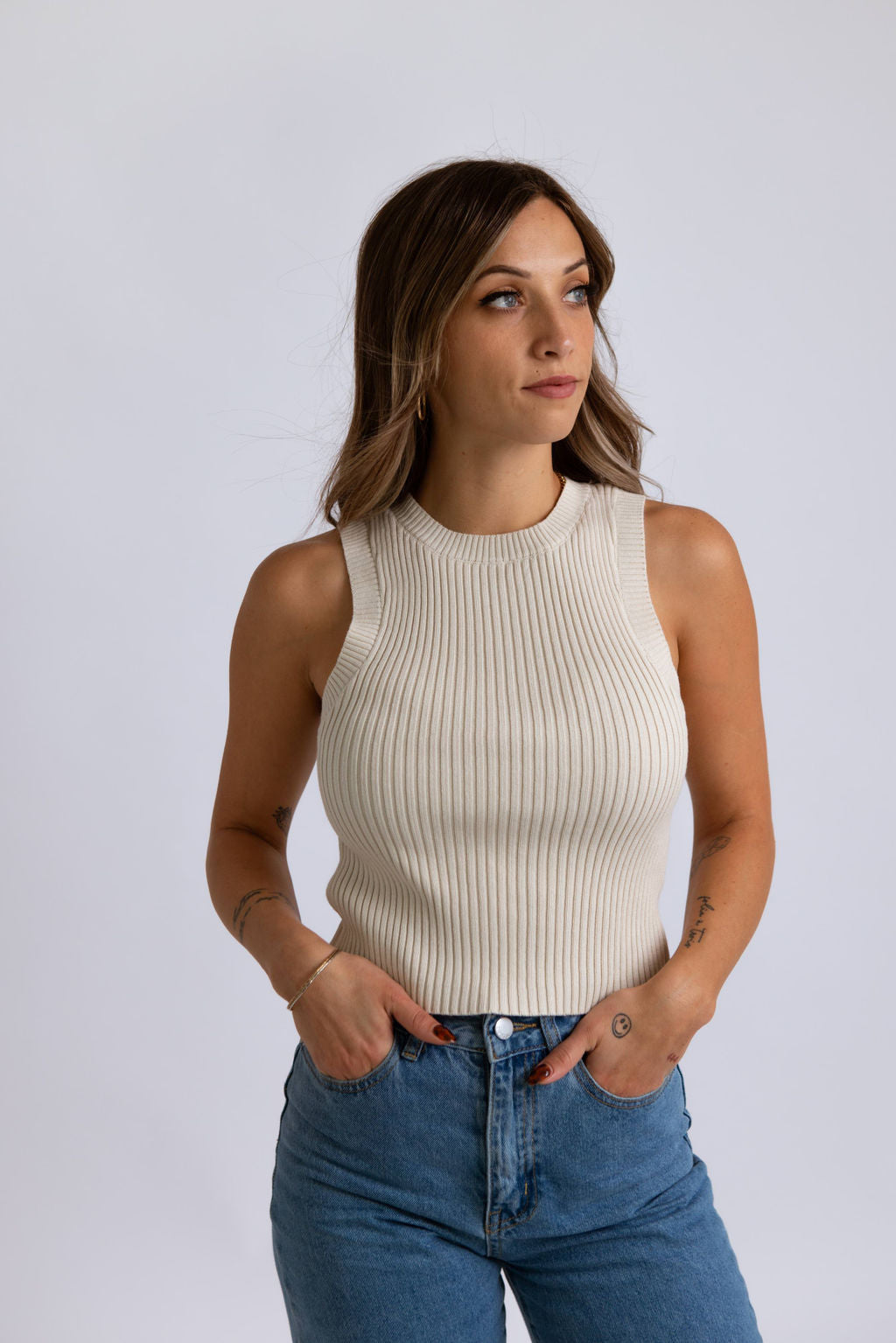 Peyton Crop Sweater