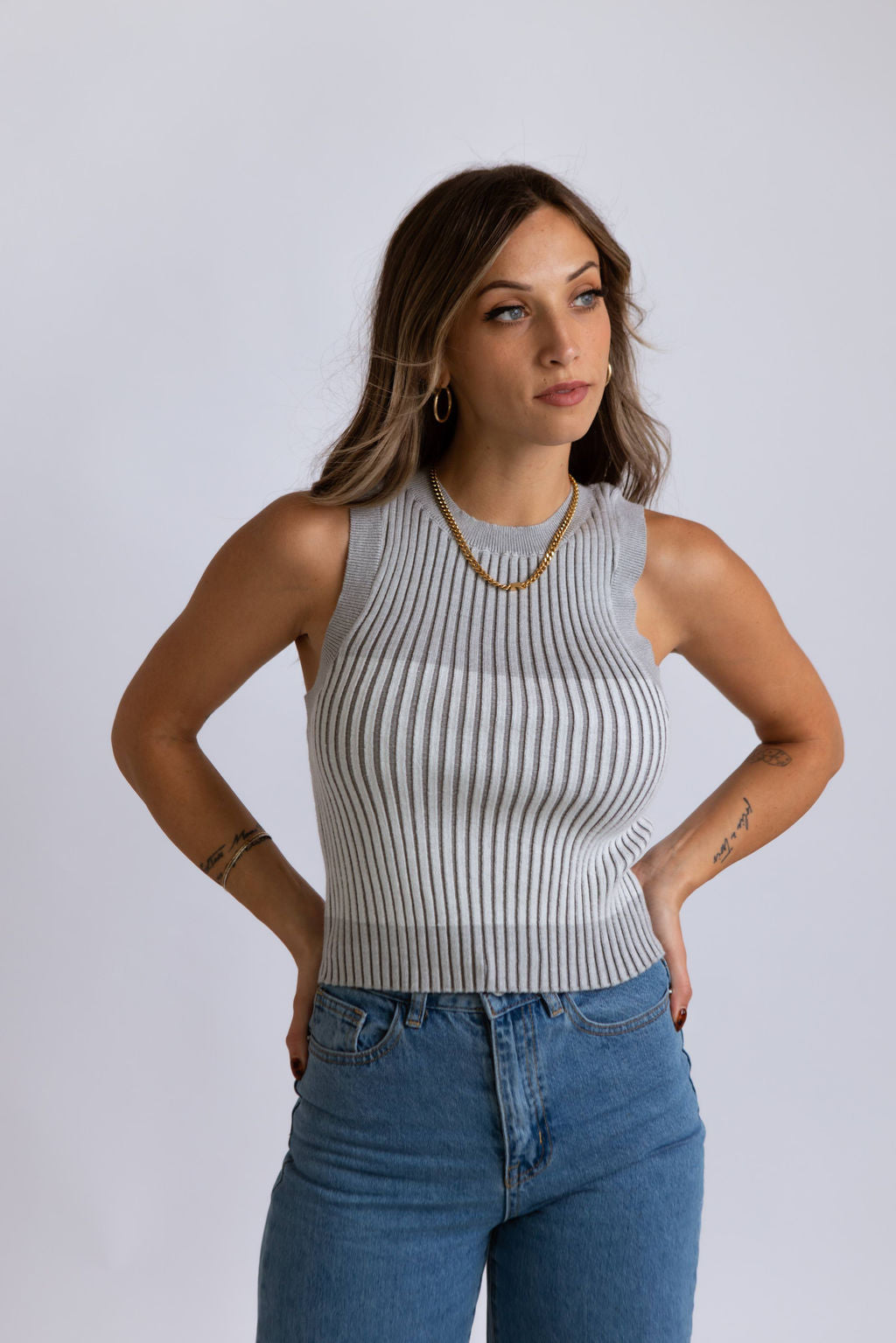 Peyton Crop Sweater