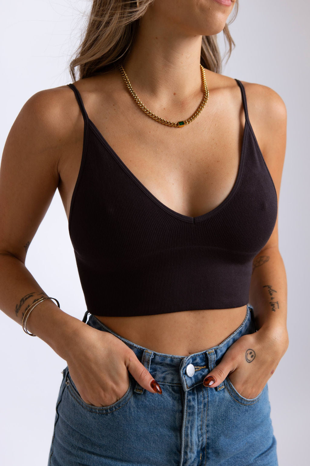 Seamless Ribbed Bralette