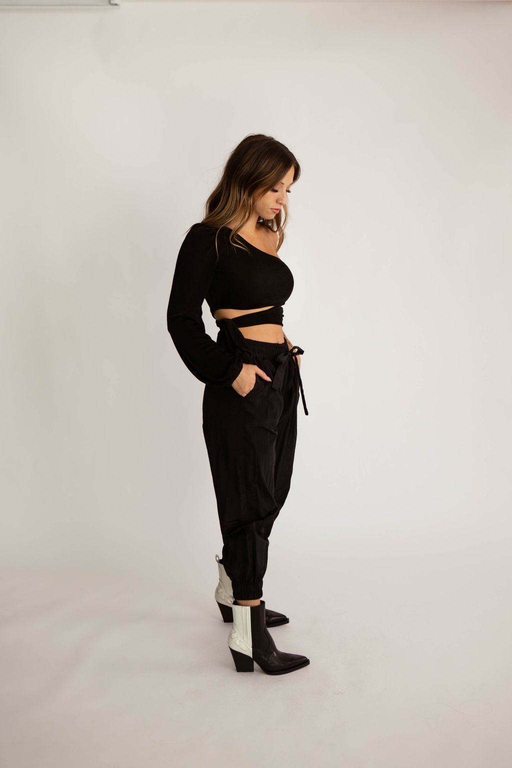 Swoosh Drawstring Jogger